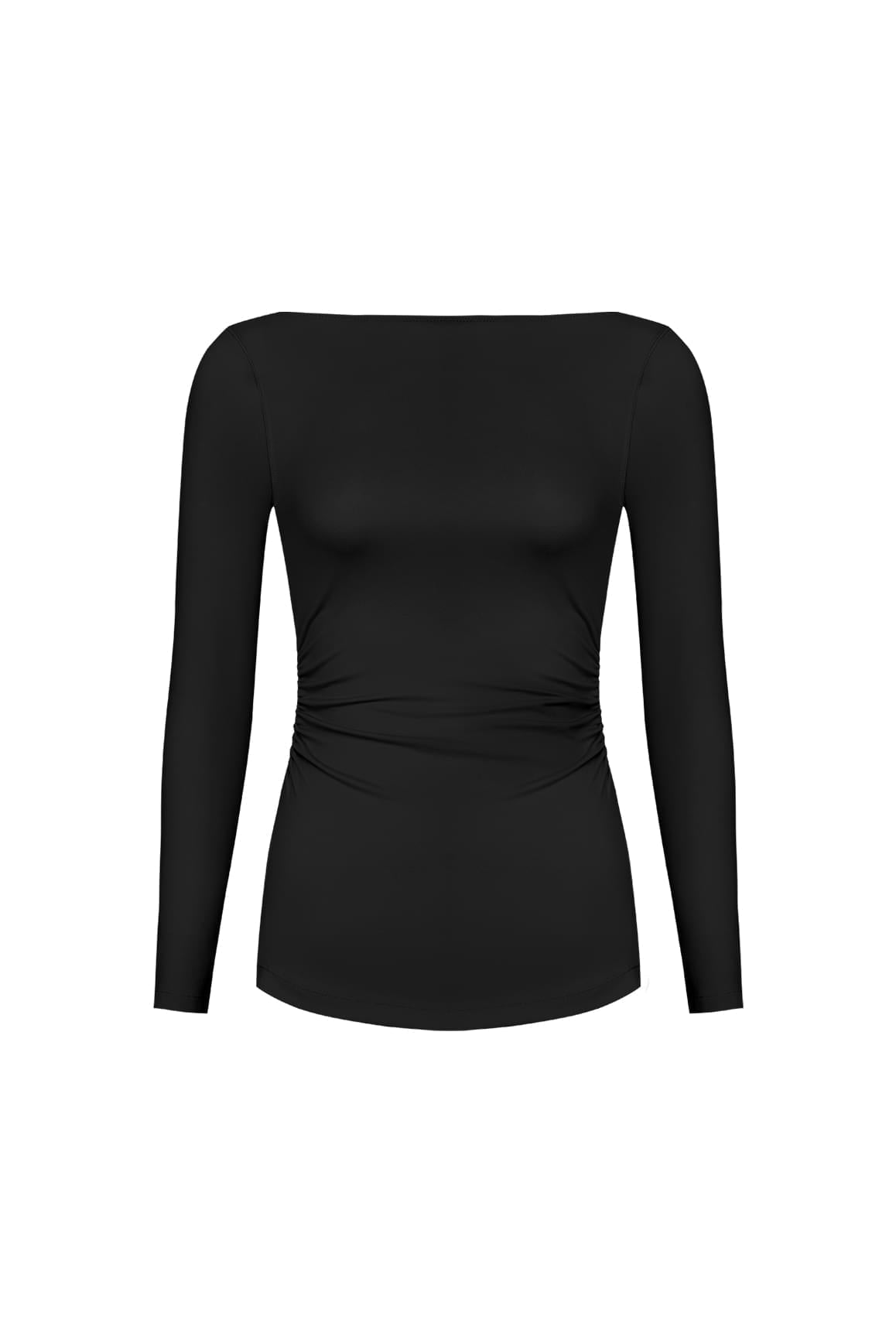 Long Sleeve V-Back Top