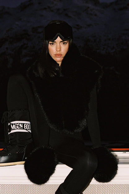 Alpine Cloud Faux Fur Vest