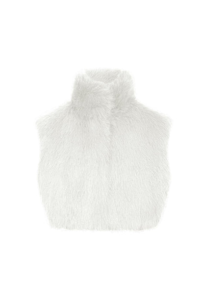 Alpine Cloud Faux Fur Vest