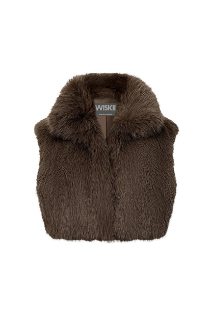 Alpine Cloud Faux Fur Vest