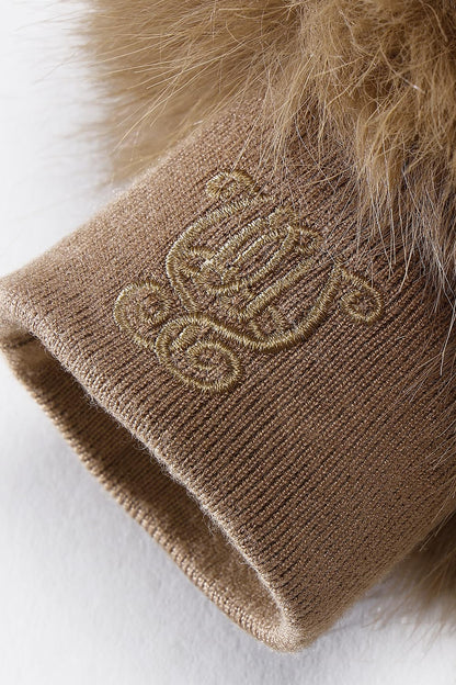 Frost Faux Fur Mittens