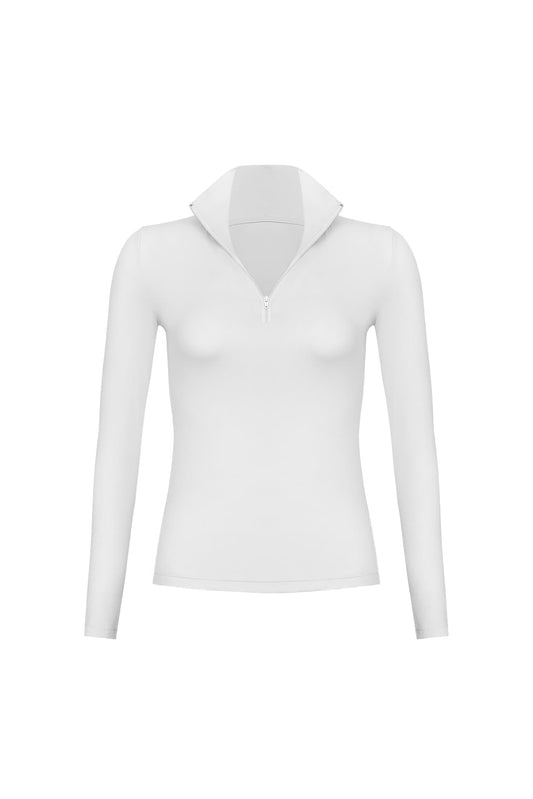 Long Sleeve Half Zip Top