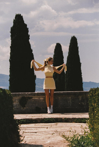 Mirto Knit Mini Skirt