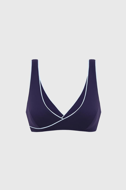 Riviera Contrast Piping Bra