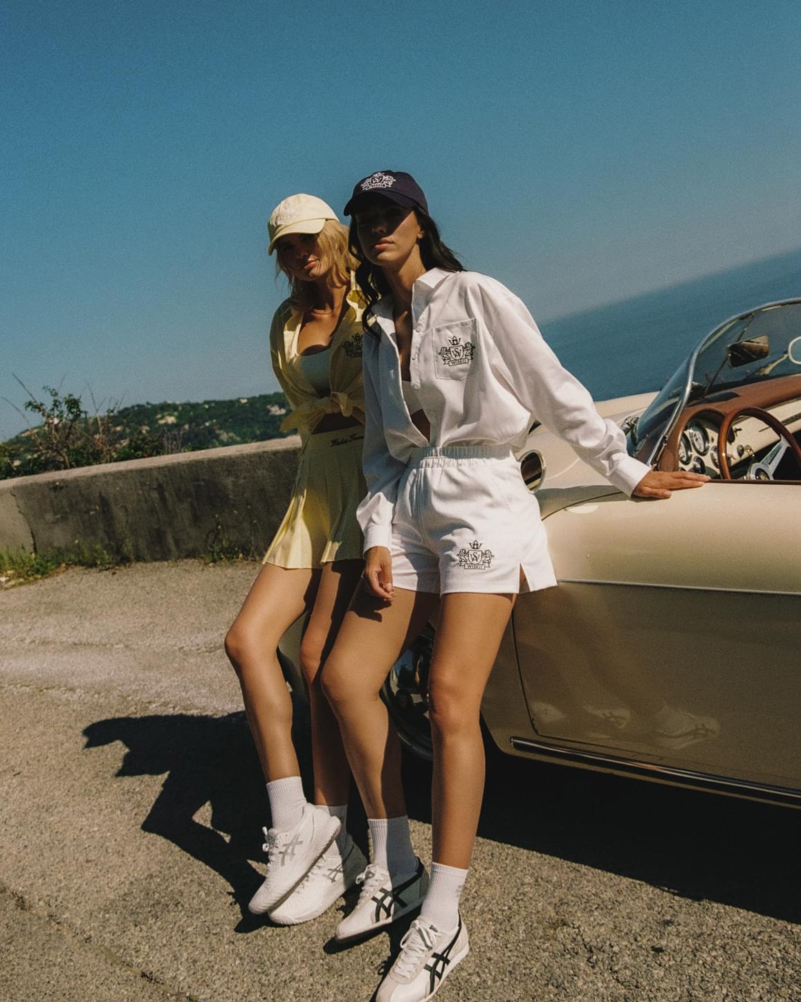 Riviera High Waist Cotton Short
