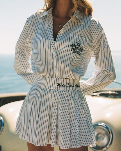 Riviera Pleated Skirt