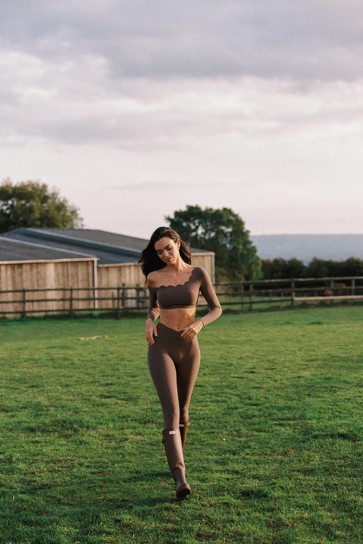Riviera V-waist Scrunch Legging