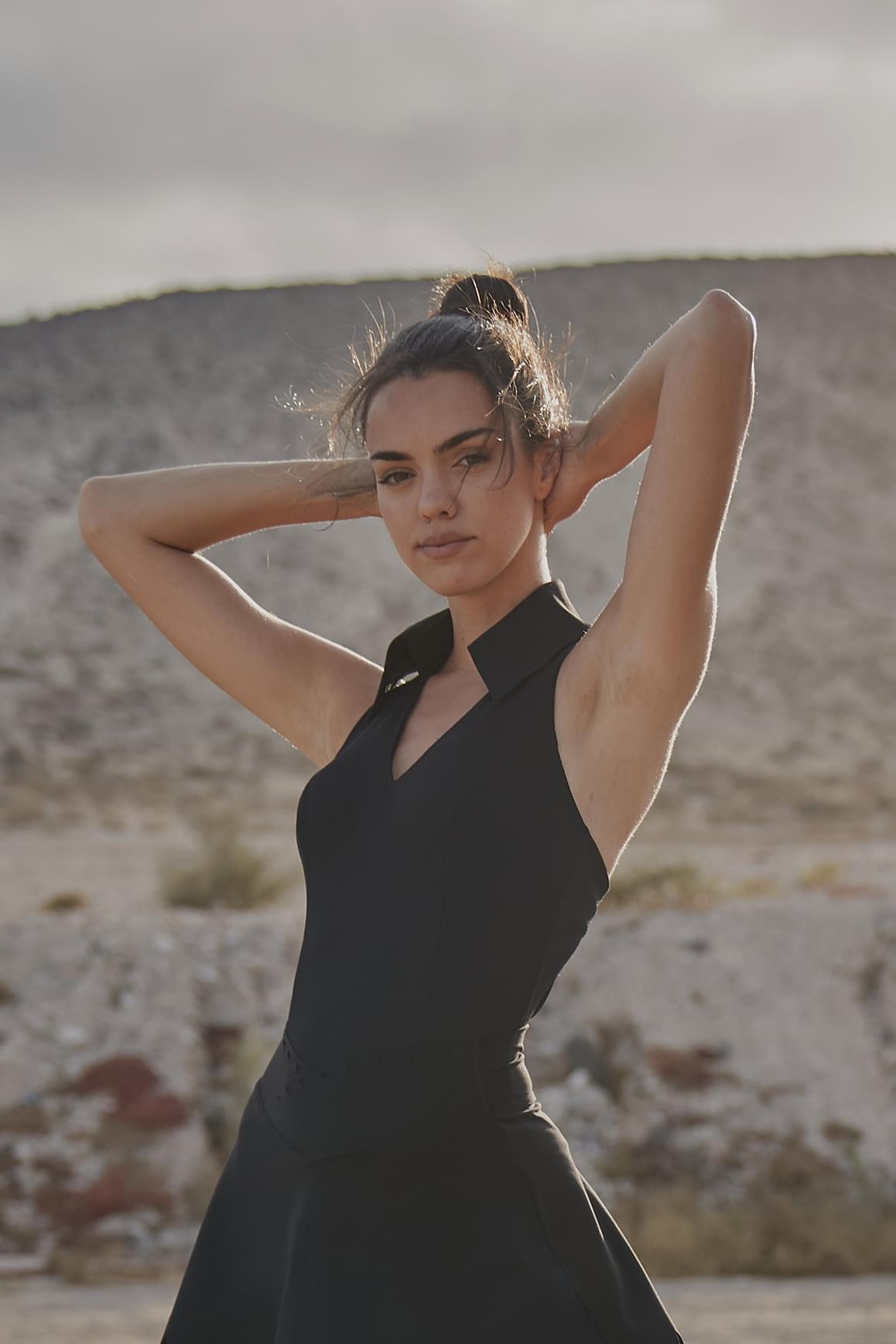 Sleeveless Polo Tank Top