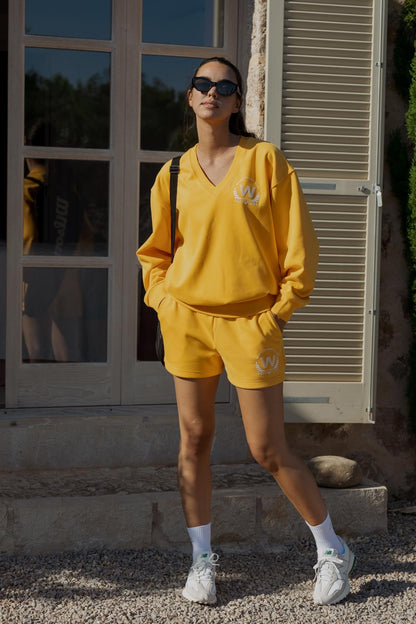 Wiskii Casual V-Neck Sweatshirt